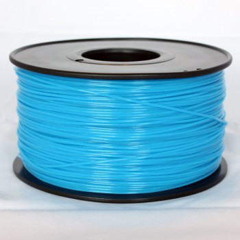 3D Printer Filament 1kg/2.2lb 3mm  PLA   Glow in Dark Blue 